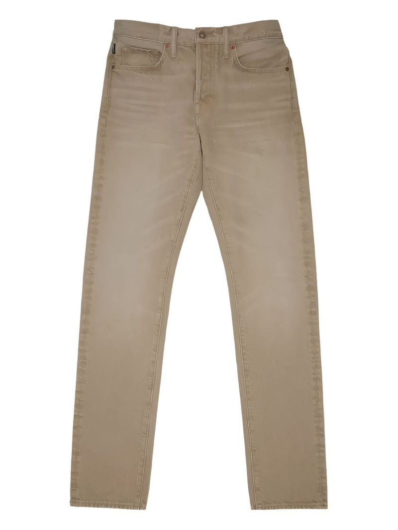 logo-patch jeans 1
