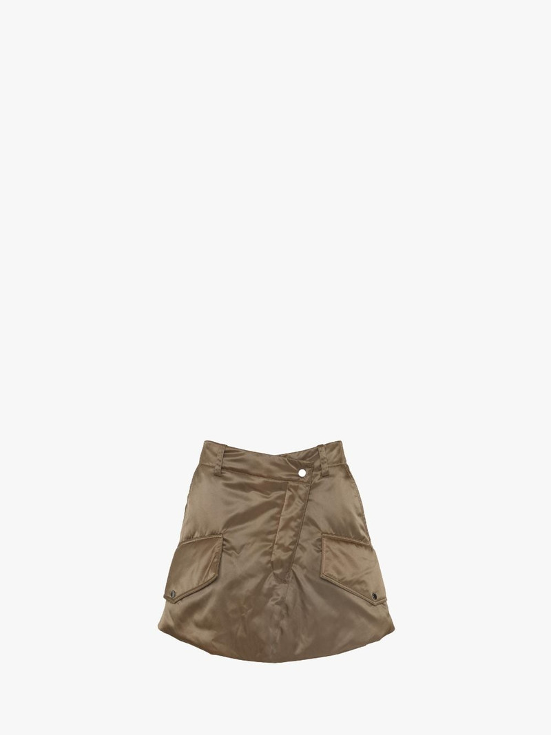 PADDED CARGO MINI SKIRT - 1