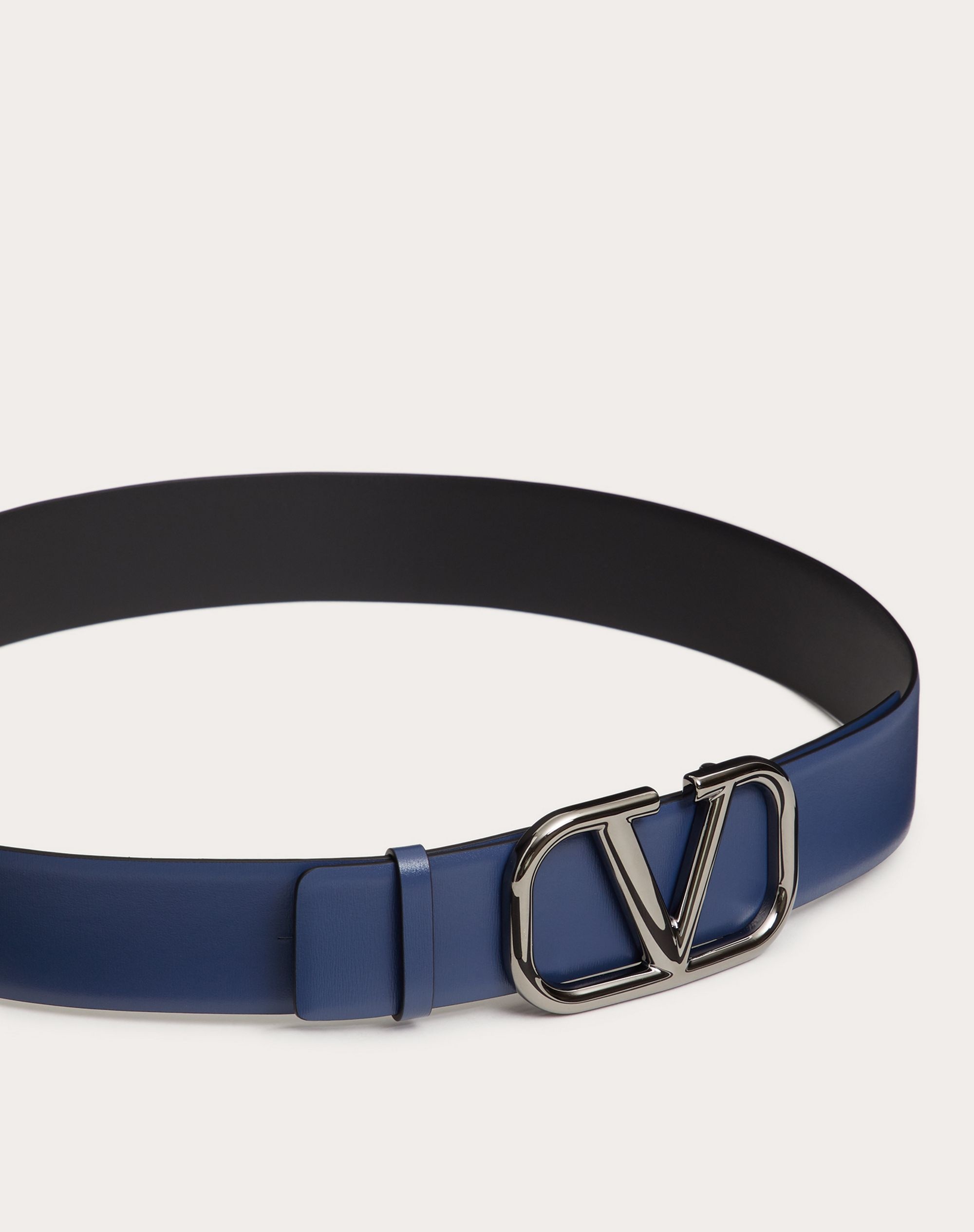 VLOGO SIGNATURE CALFSKIN BELT 40 MM - 4