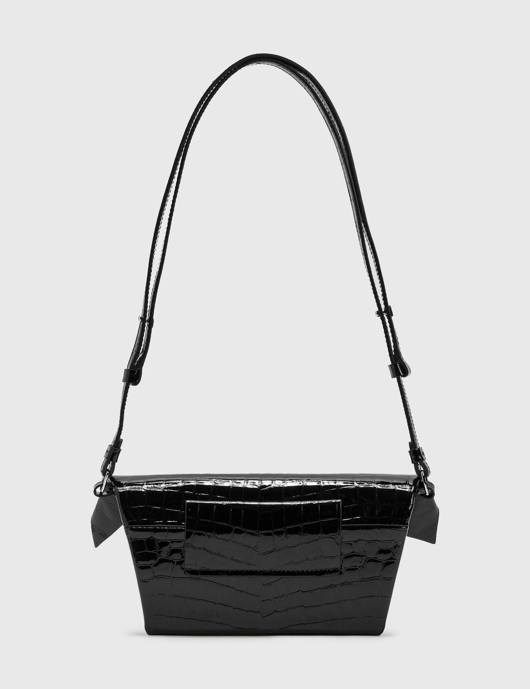 Snatched Small Bag In Embossed Croc - 5