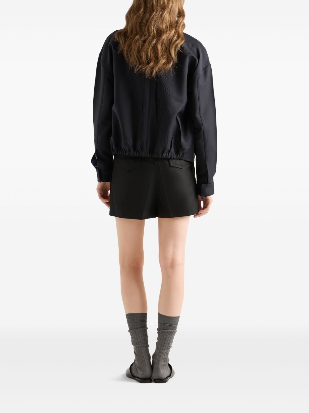 high-waisted tailored shorts - 3