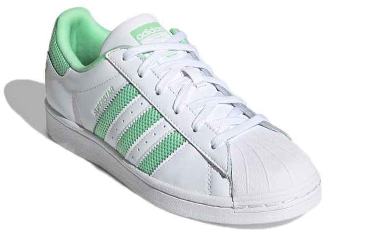 (WMNS) adidas Superstar 'White Glory Mint' H03894 - 3