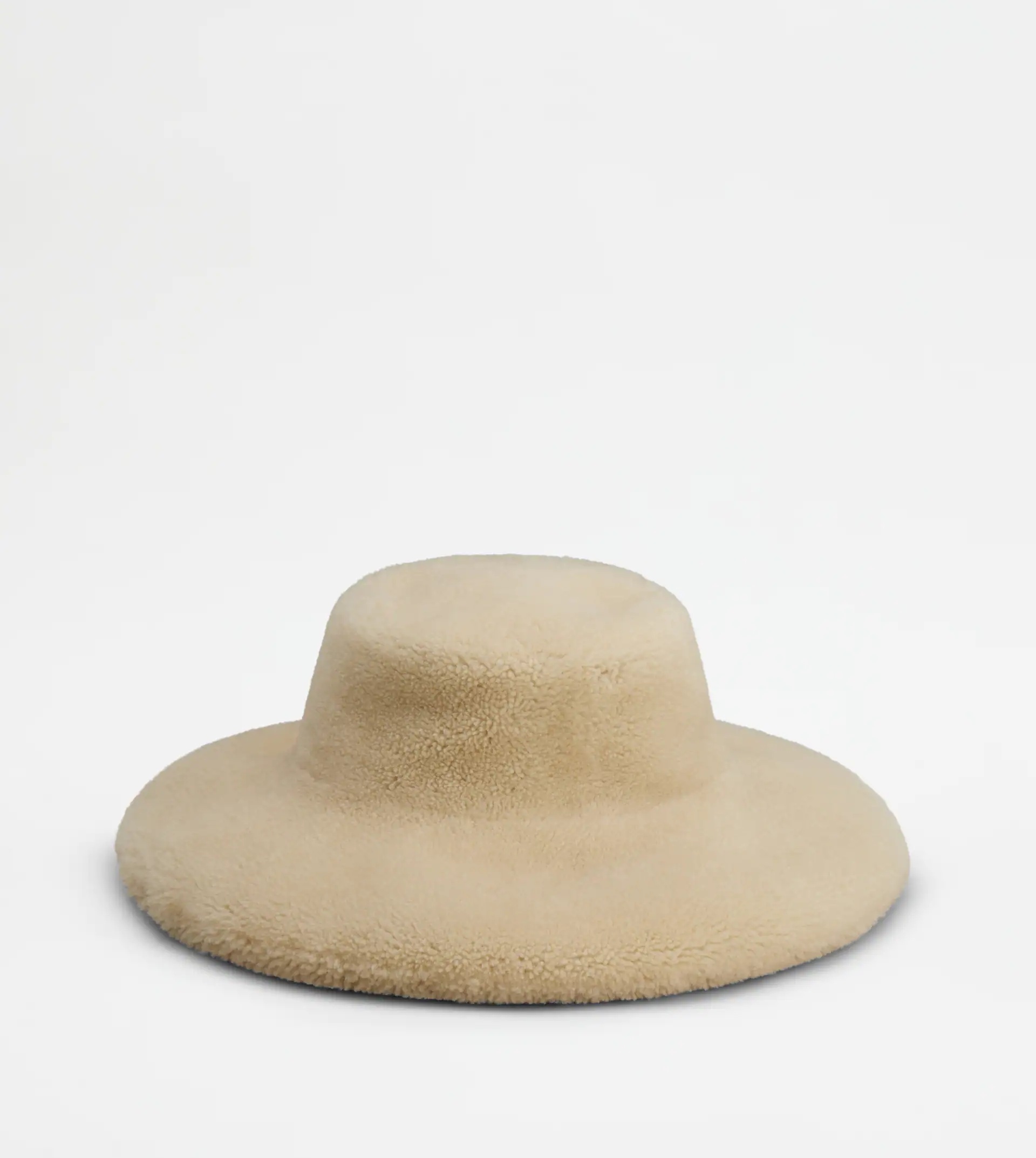 SHEEPSKIN HAT - WHITE - 1
