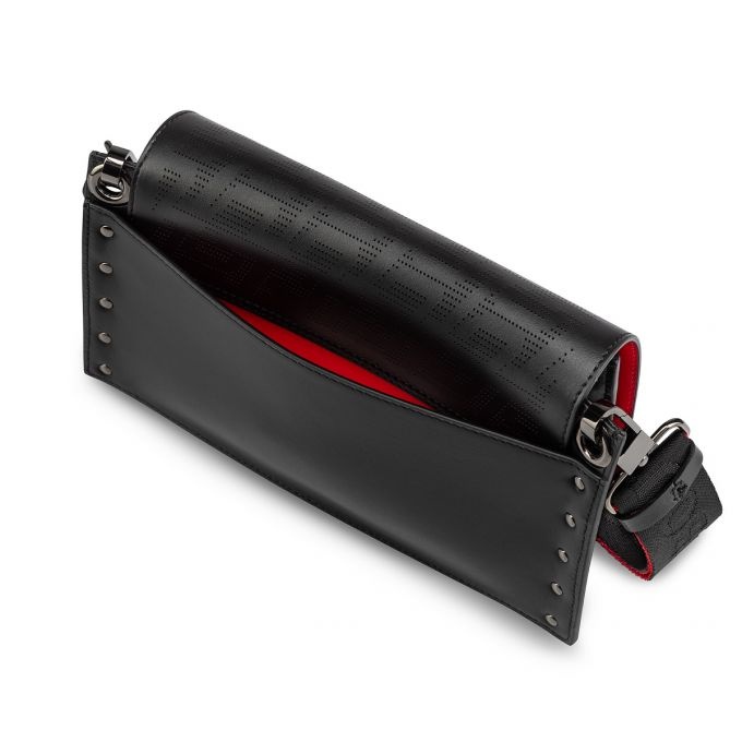 Christian Louboutin Wallstrap BLACK/BLACK/BLACK-RED/GUN