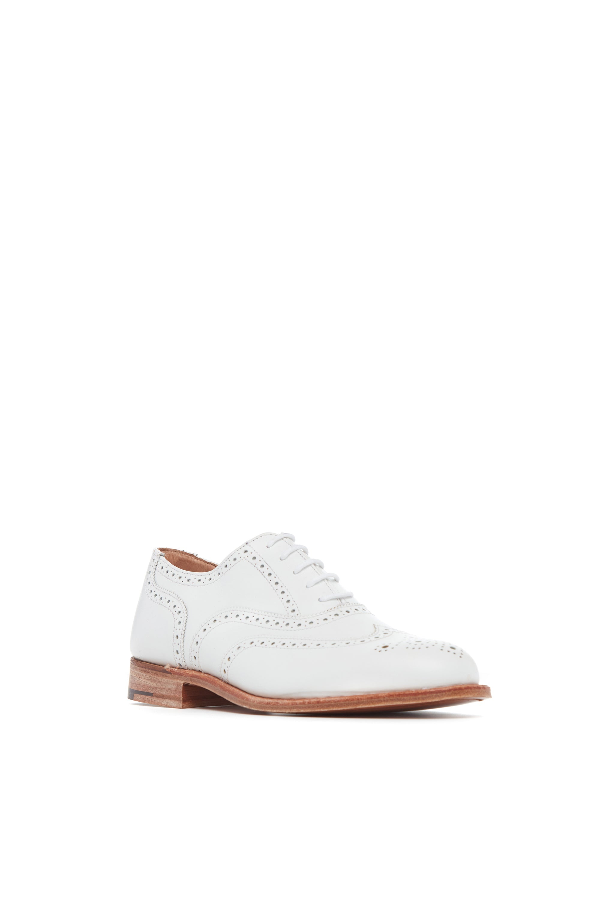 Wincap Oxford Shoe in White Leather - 2