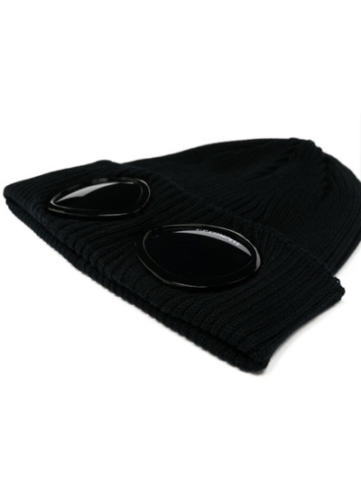 C.P. Company Goggles-detail ribbed beanie outlook