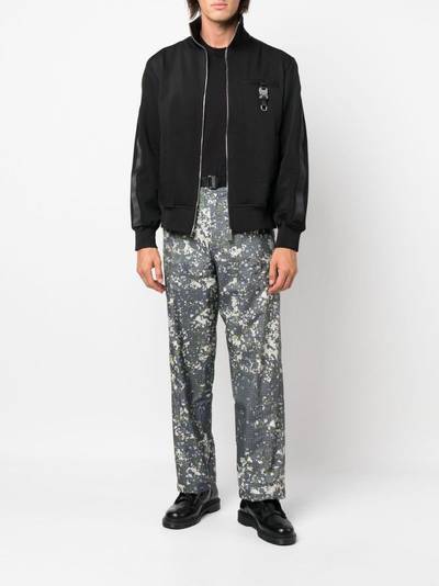 A-COLD-WALL* abstract-print straight-leg trousers outlook