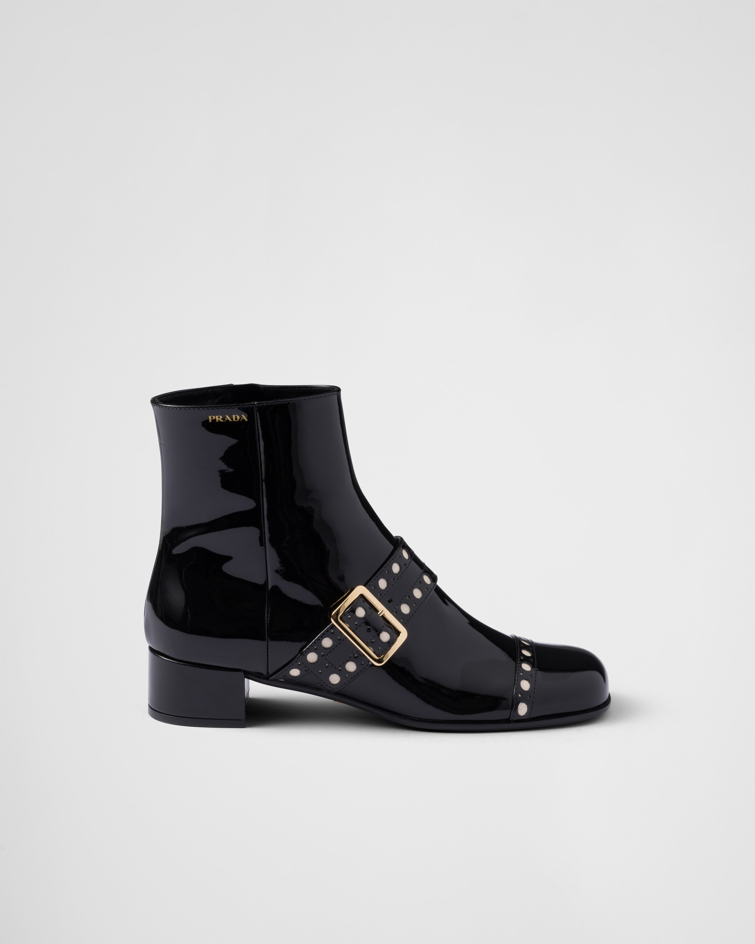 Patent leather ankle boots - 2