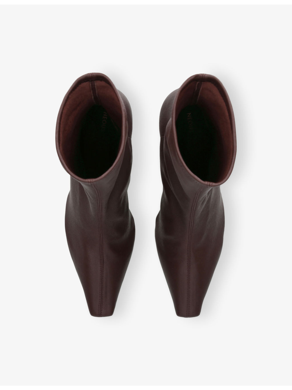 Ran Leather Heeled Ankle Boots - 2