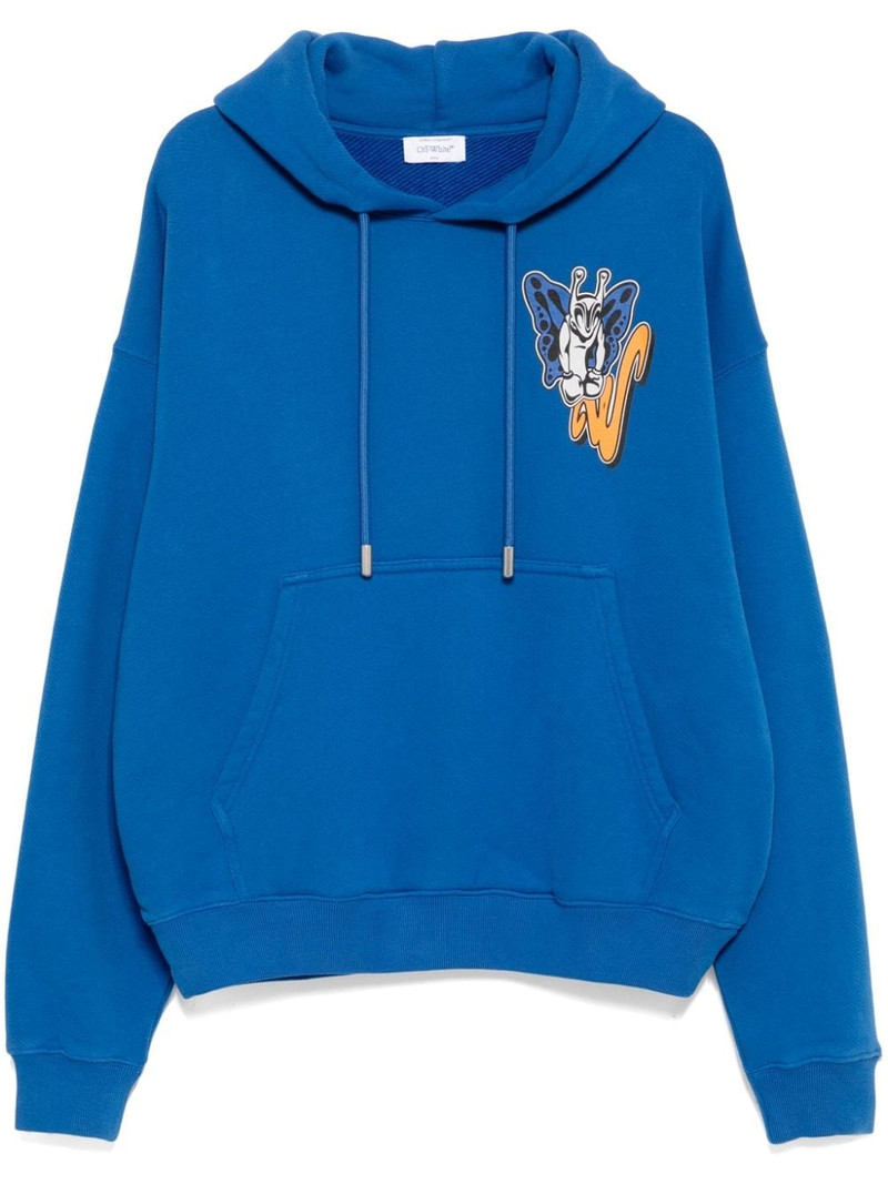 graphic-print hoodie 1