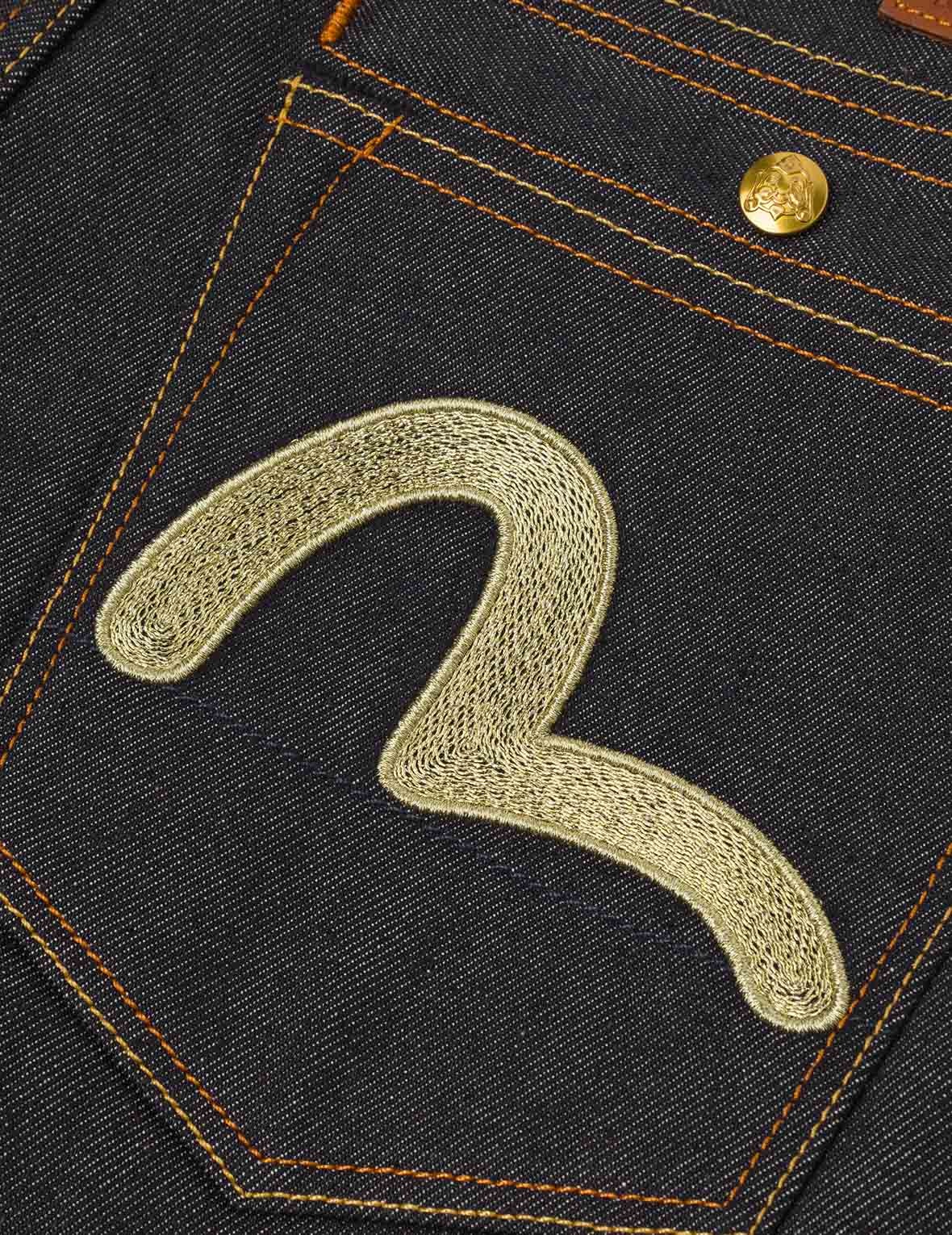 Seagull Metallic Embroidery Carrot Fit Jeans #2017 - 8