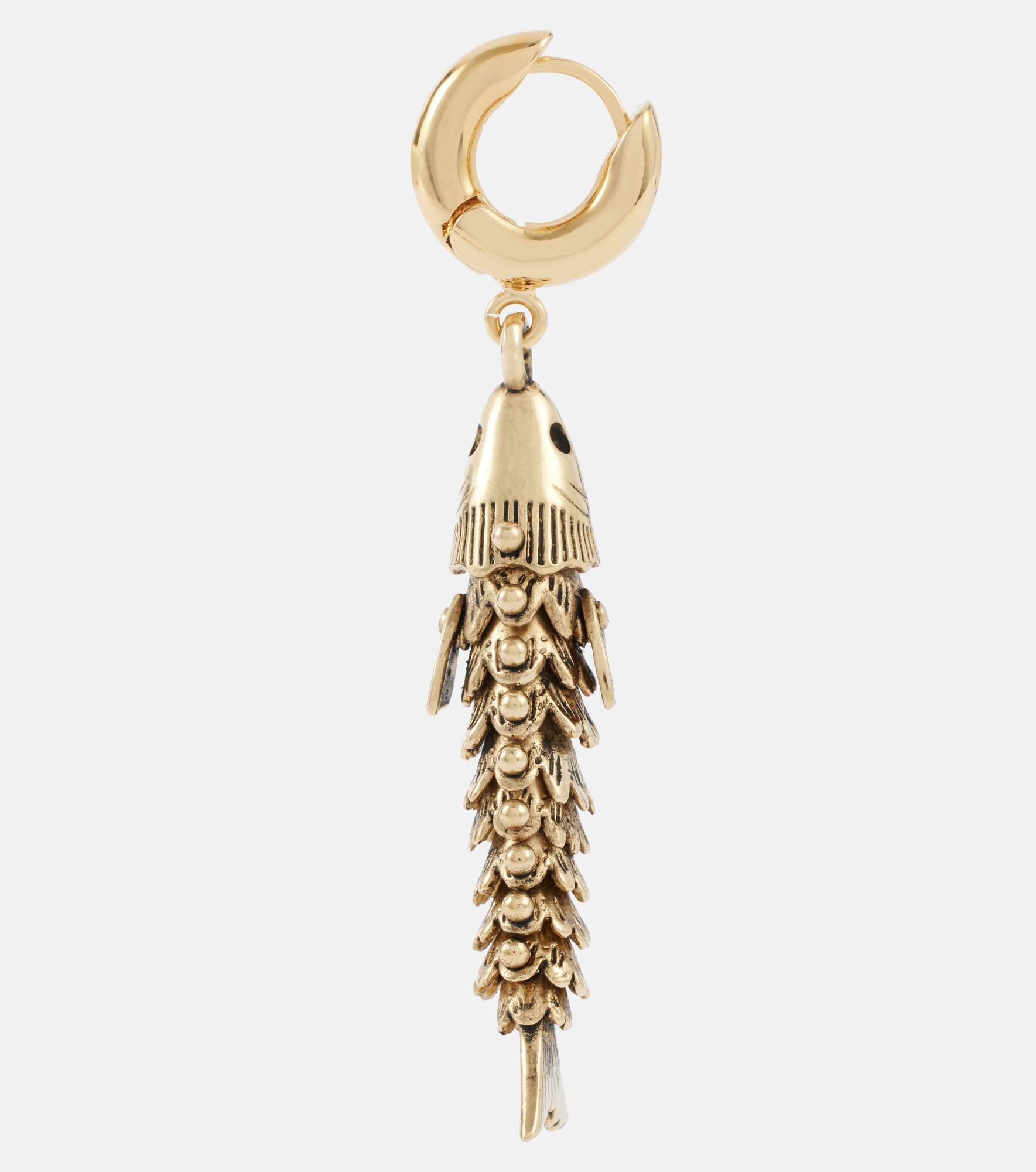 Fish drop earrings - 2