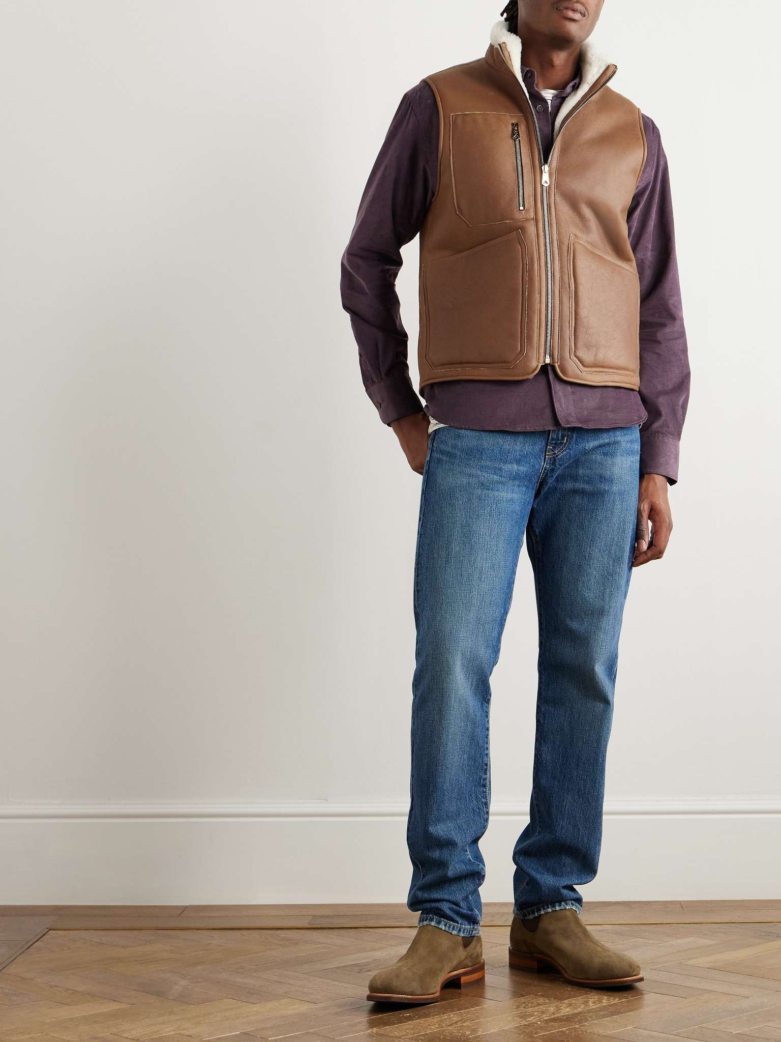 Reversible Shearling Gilet - 2