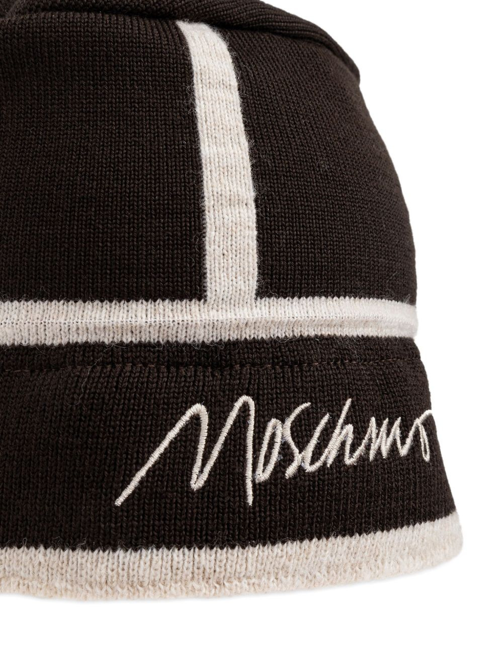 panelled wool bucket hat - 3