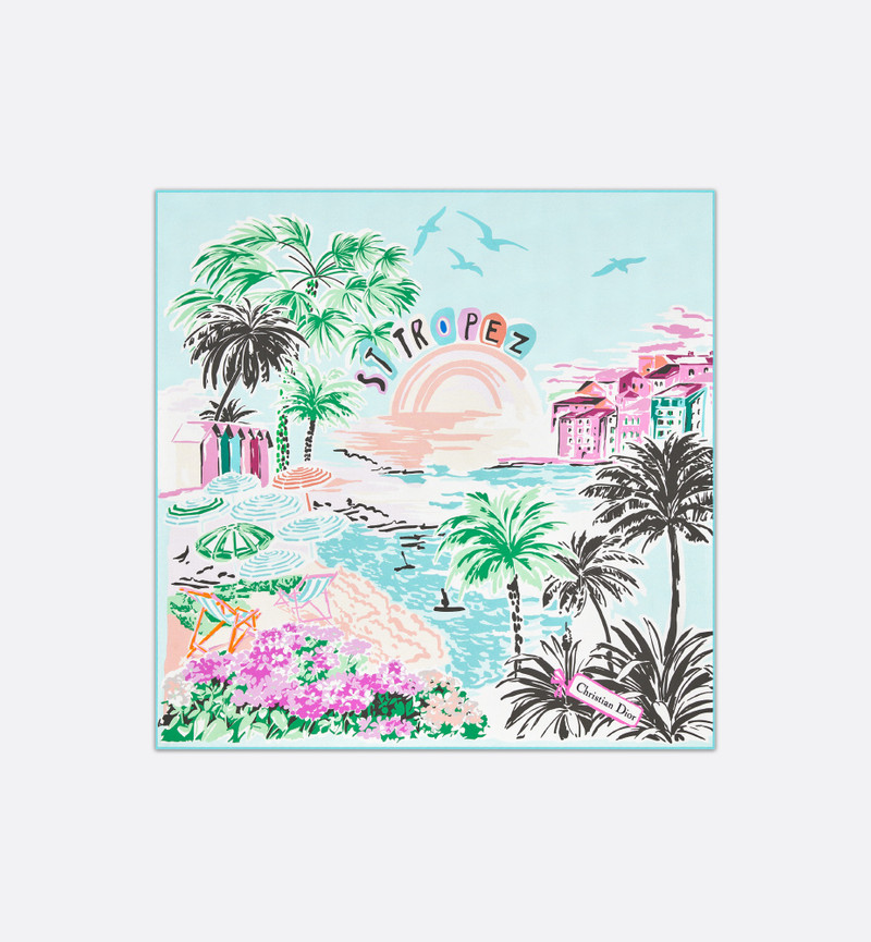Dior Souvenir 70 Square Scarf 1