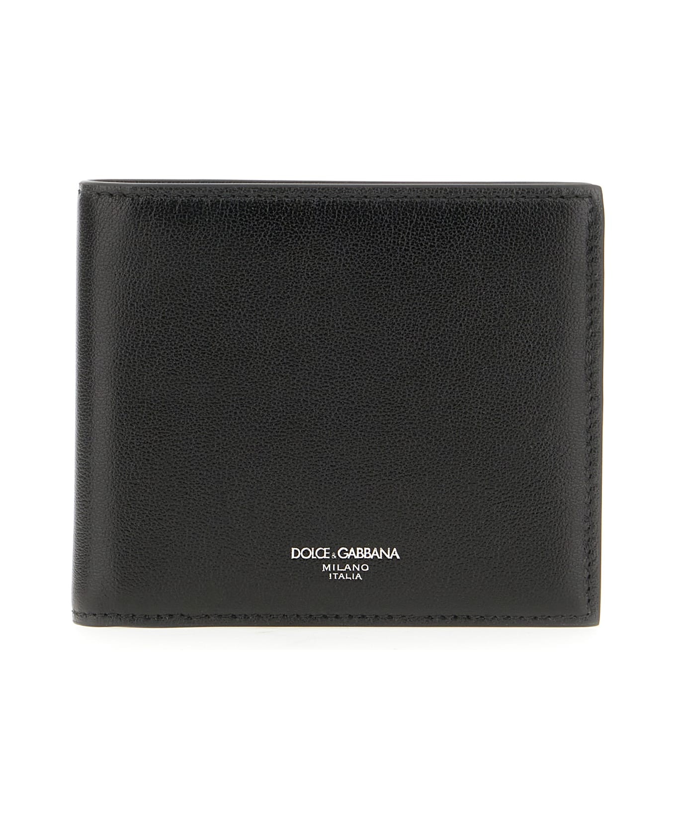 Black Leather Wallet - 1