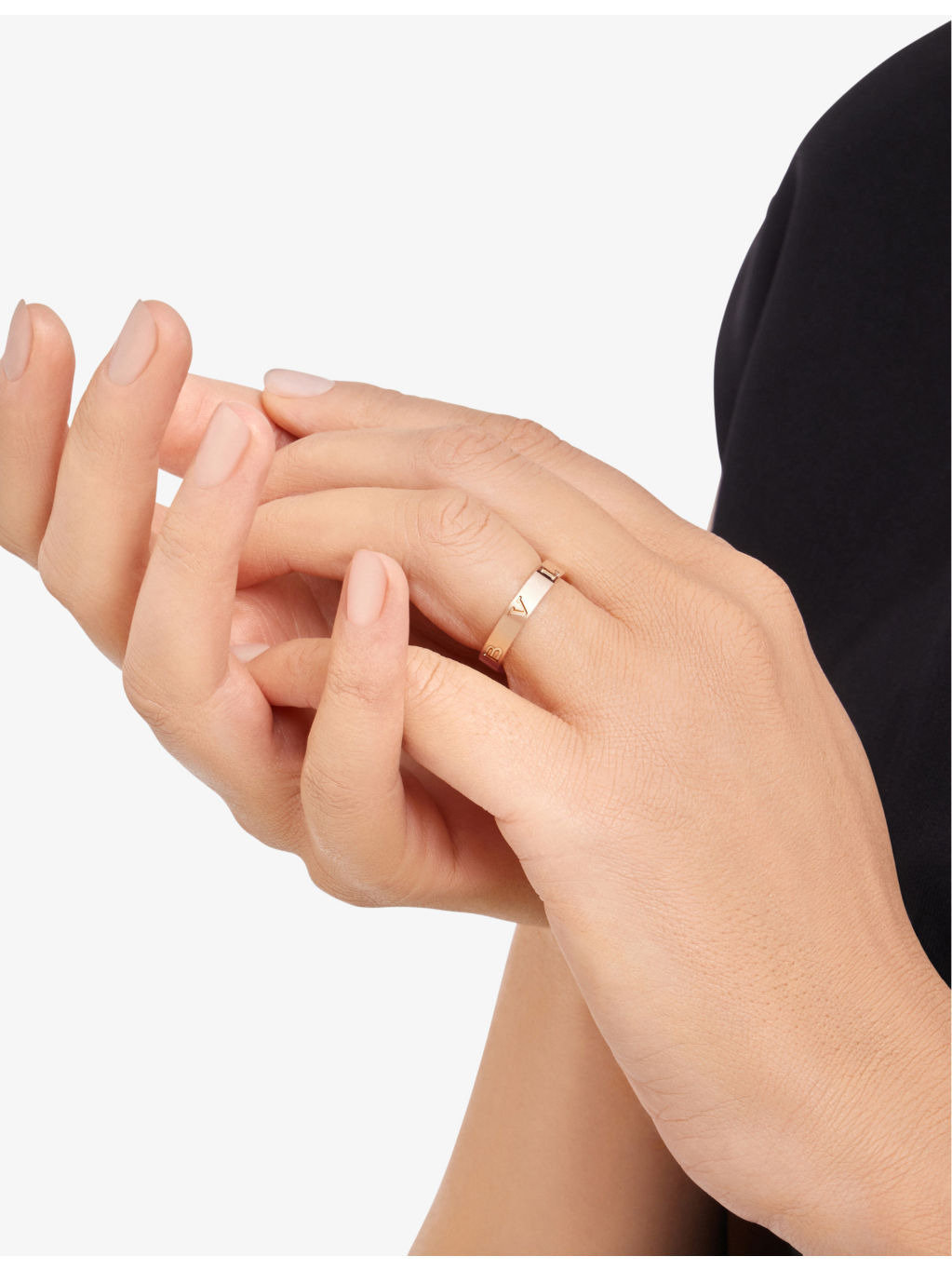 B.zero1 18ct rose-gold ring - 4