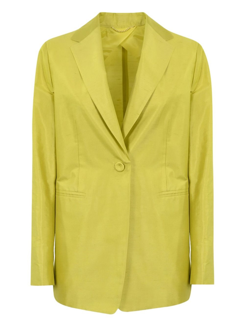 Studio single-breasted button blazer 1