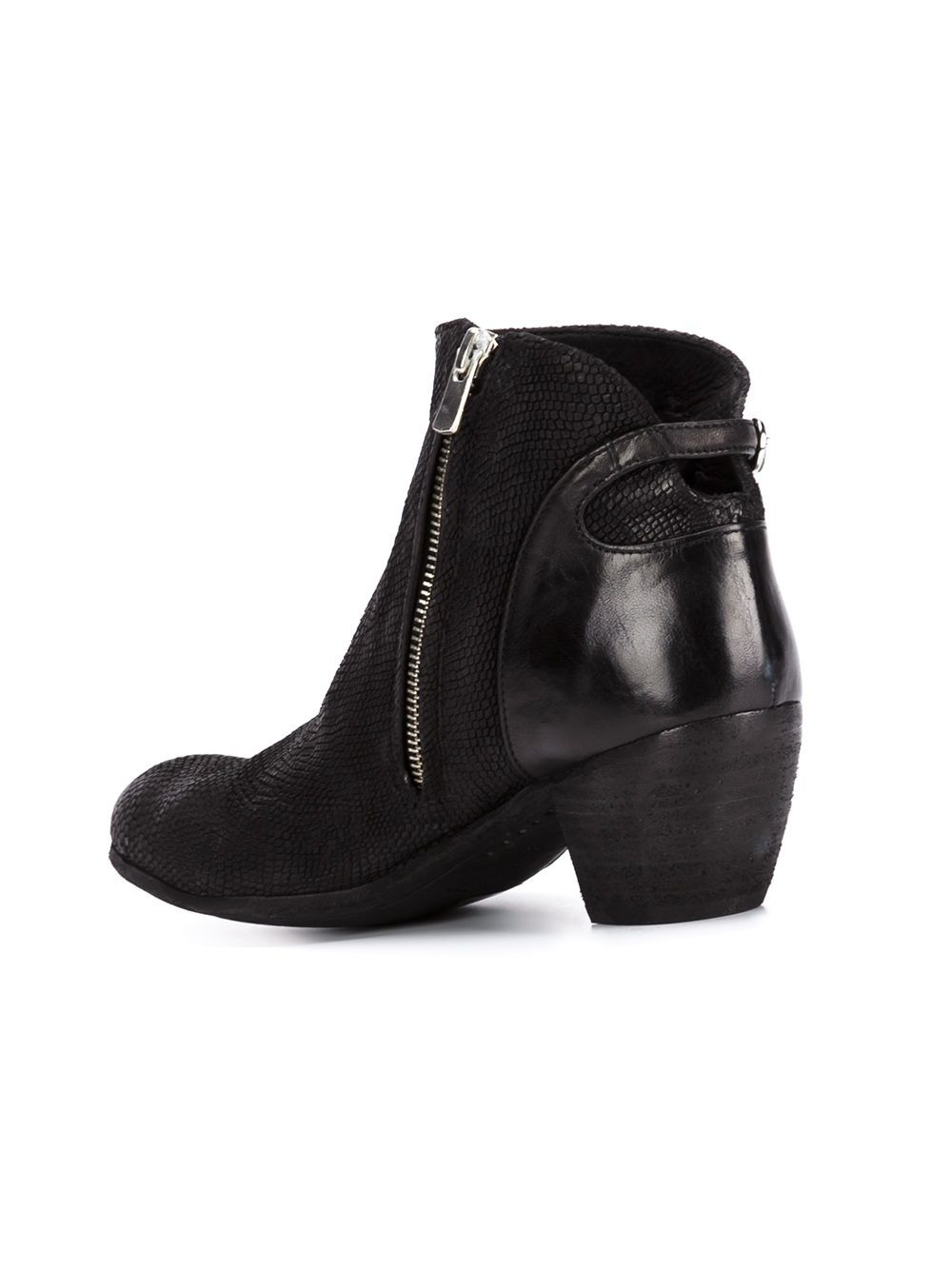 panelled ankle boots - 3