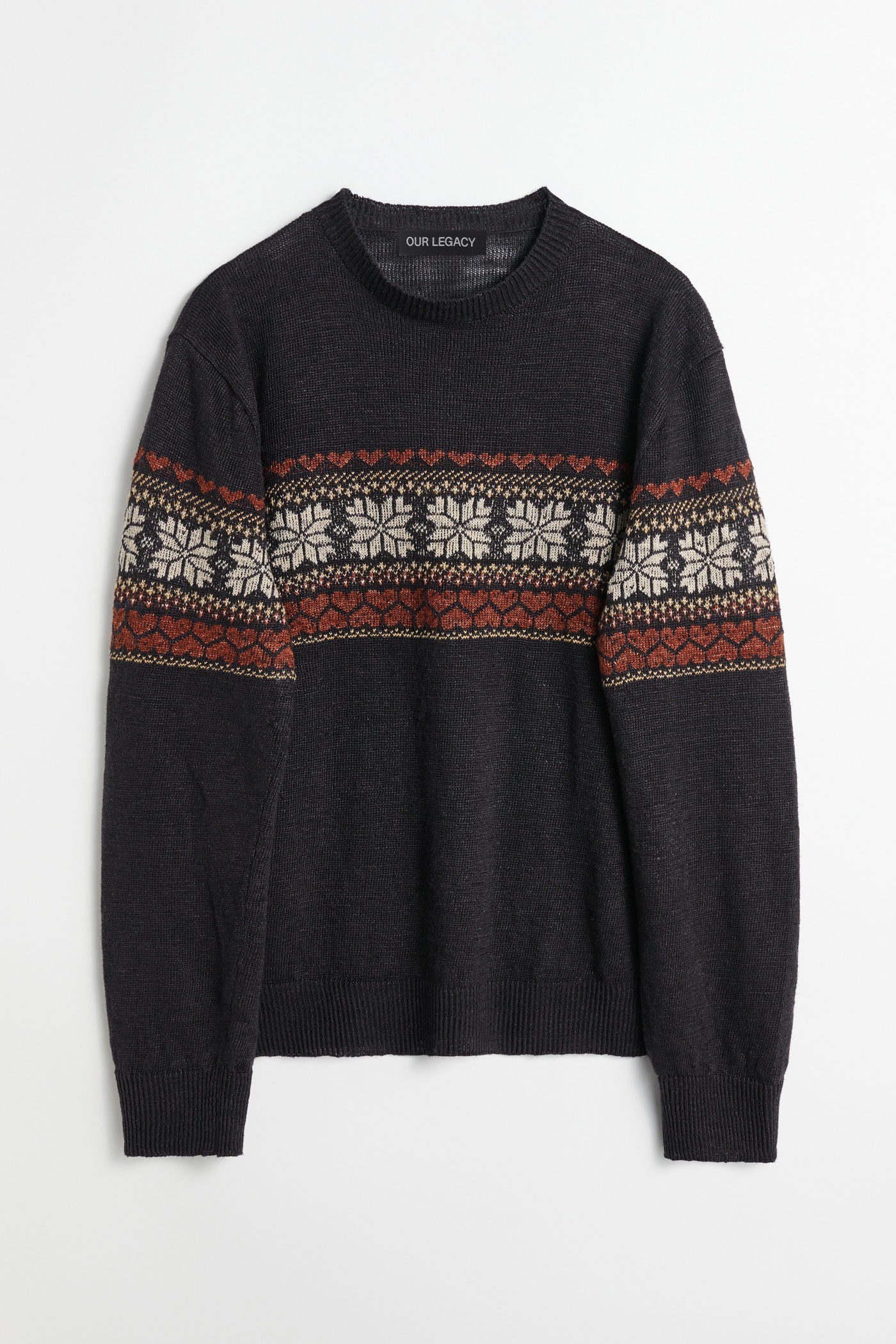 Base Roundneck Dusk Fairisle Hemp - 1