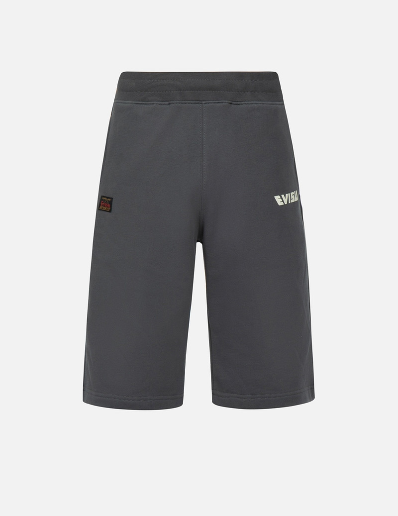 SEAGULL PRINT SWEAT SHORTS 1