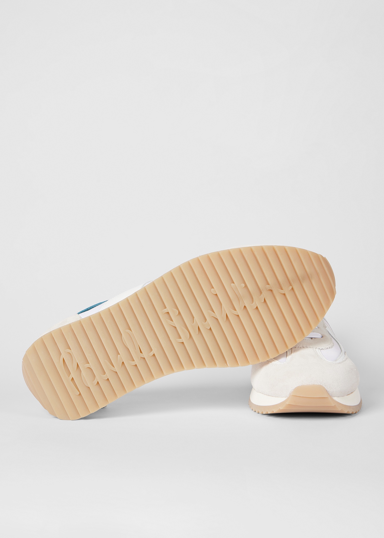 White 'Vignola' Suede Trainers - 2