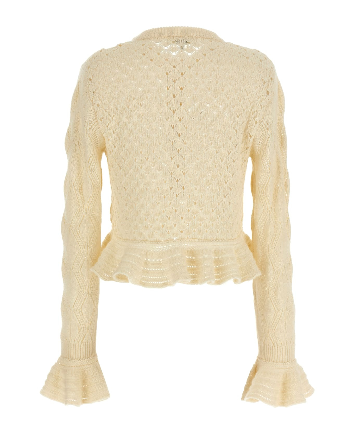 Pointelle Cardigan - 2