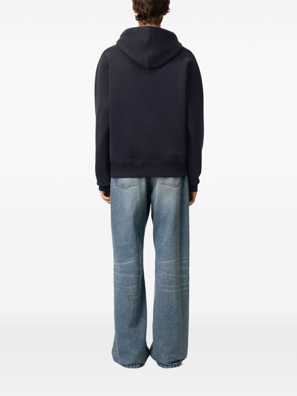 logo-print hoodie - 4
