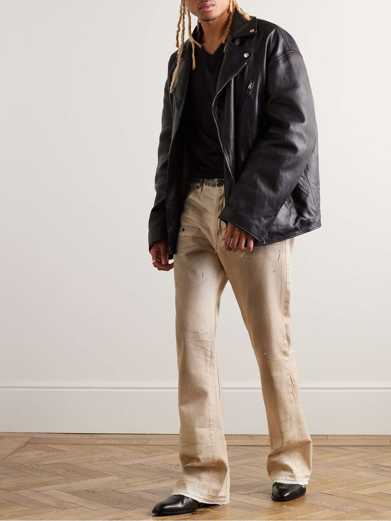 GALLERY DEPT. Hollywood Flared Distressed Paint-Splattered Jeans outlook