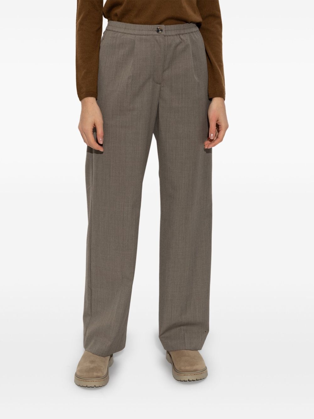 straight-leg trousers - 3