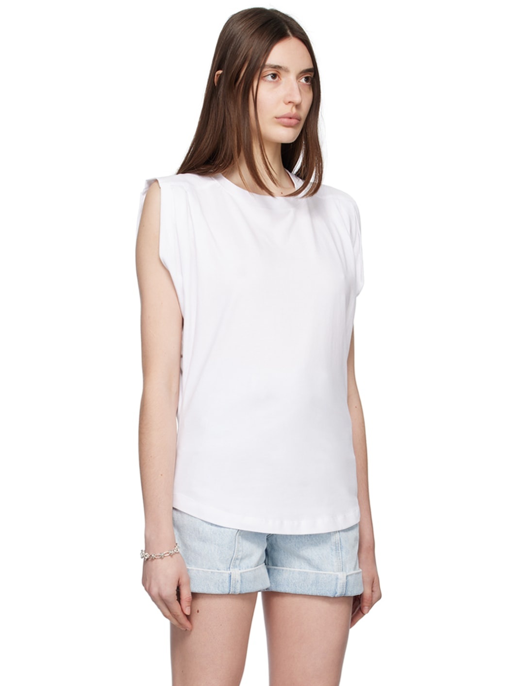 White Zutti Tank Top - 4