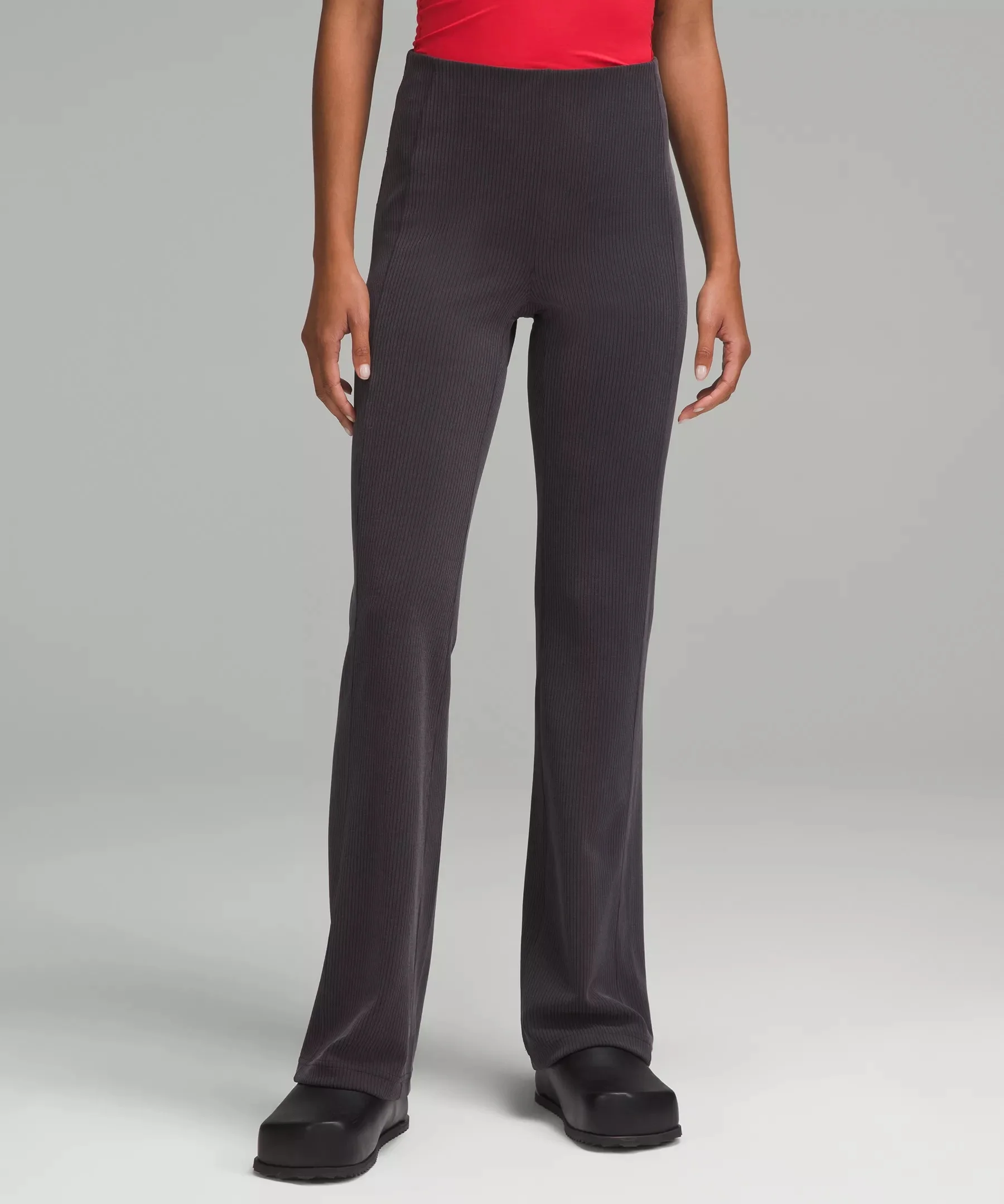 Ribbed Softstreme Flared Pant *Regular - 1