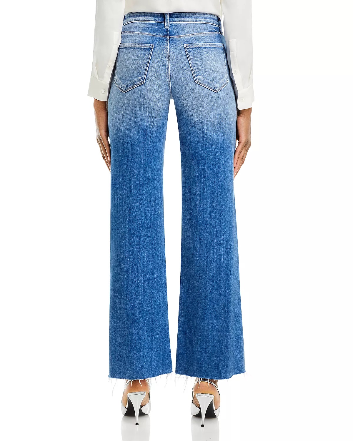 Scottie High Rise Wide Leg Jeans - 3