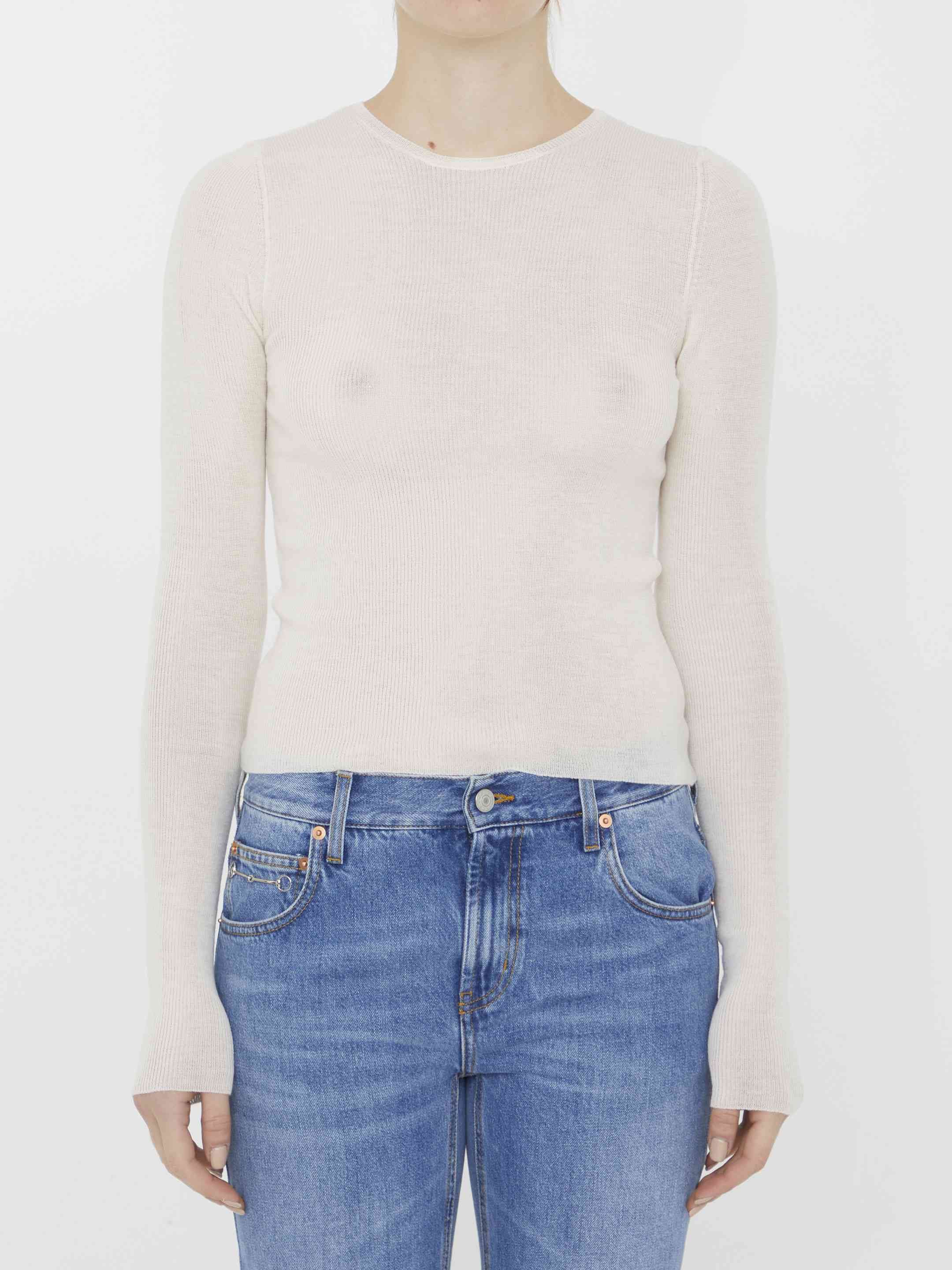 Gucci Women Ultra-Fine Wool Jumper - 1