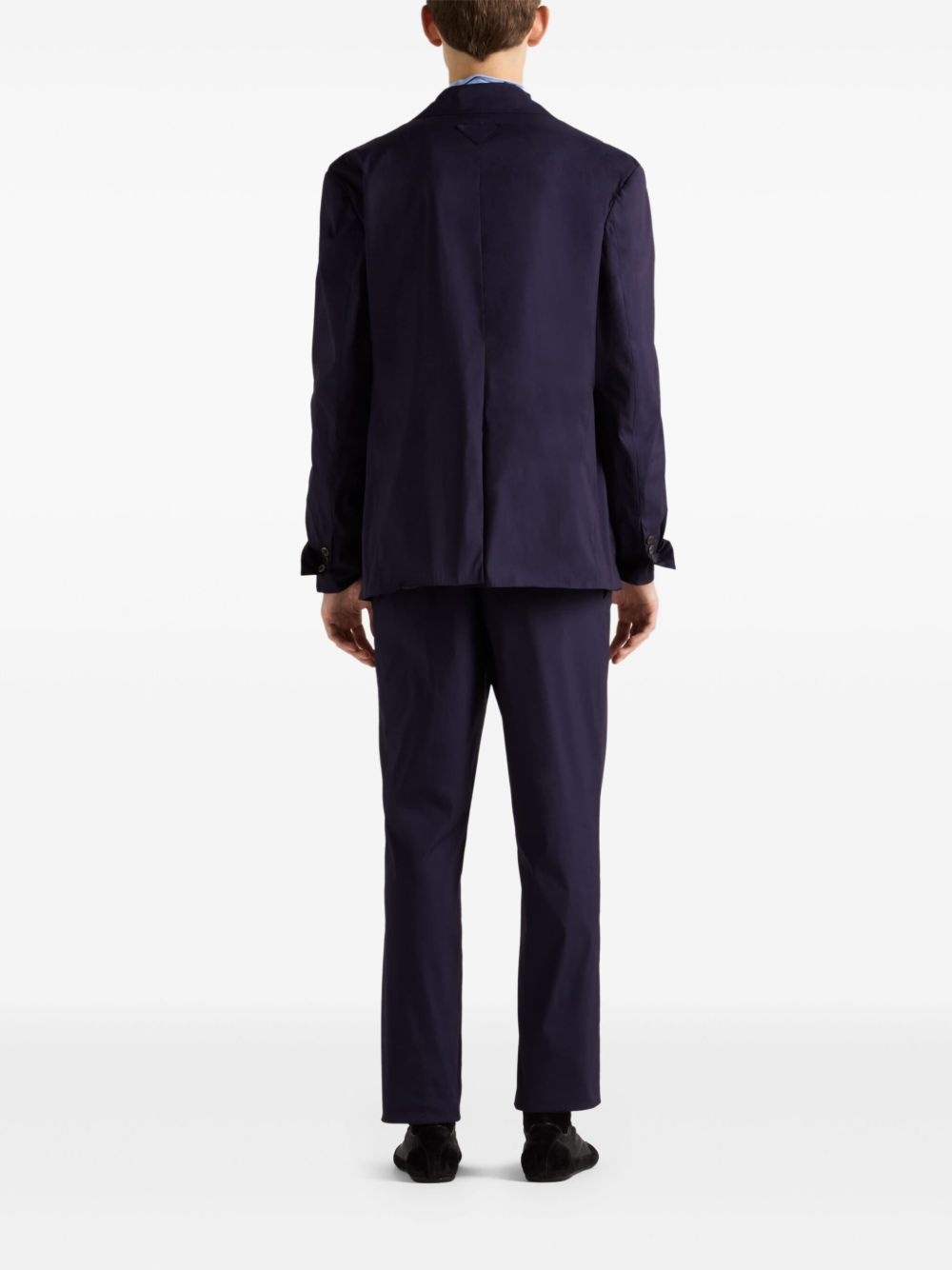 poplin stretch trousers - 3