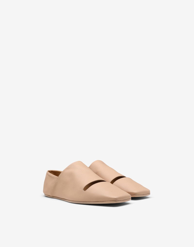 MM6 Maison Margiela Cut-out flat shoes outlook