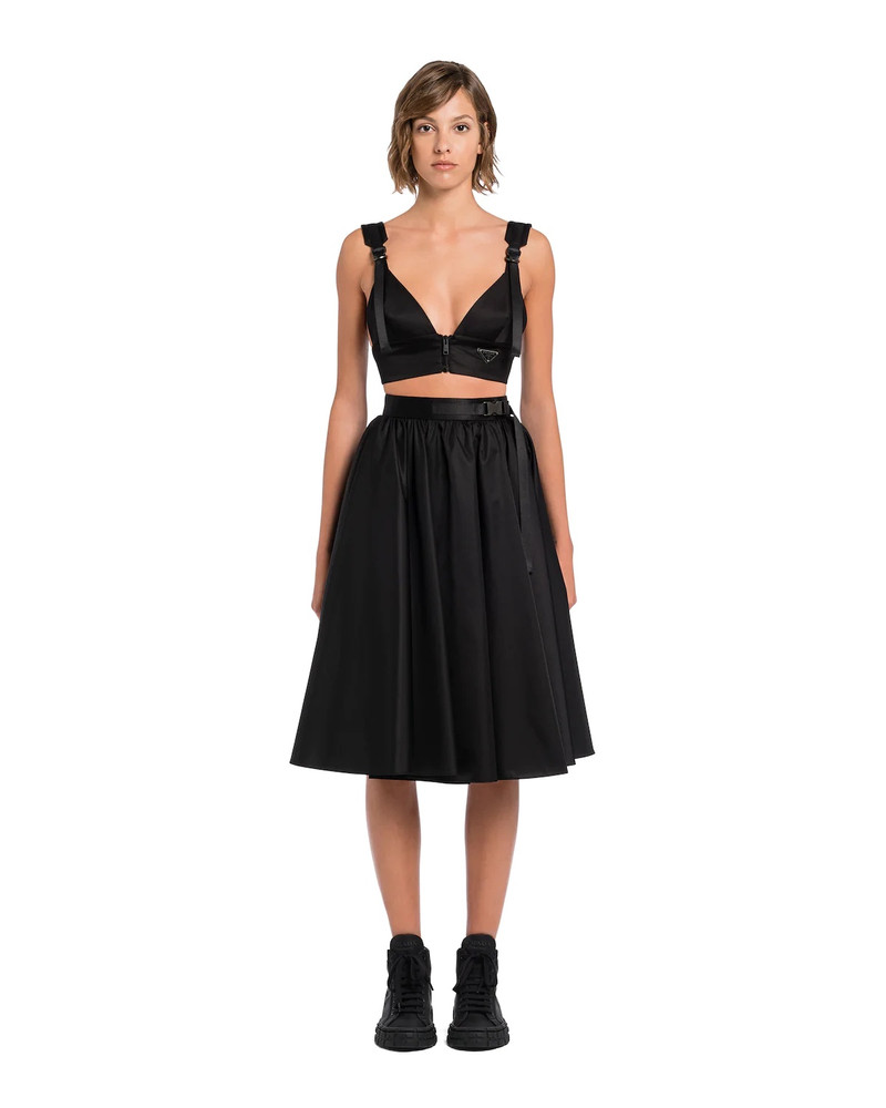 Prada Re-Nylon Gabardine full skirt outlook