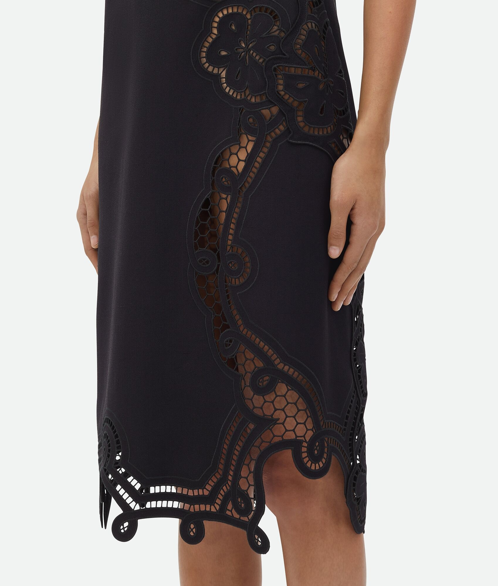 Viscose And Silk Dress - 7