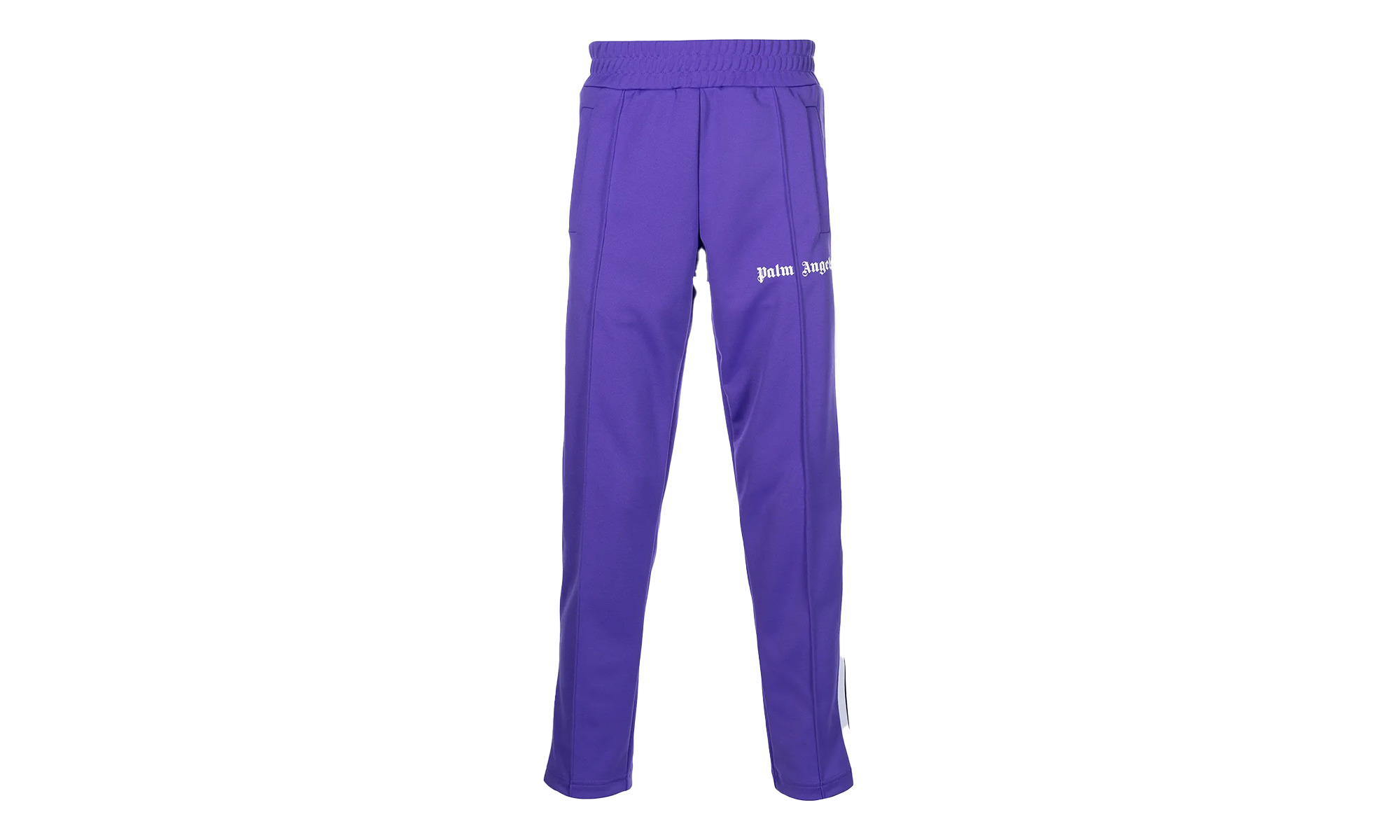 Slim Track Pants "Purple/White" - 1