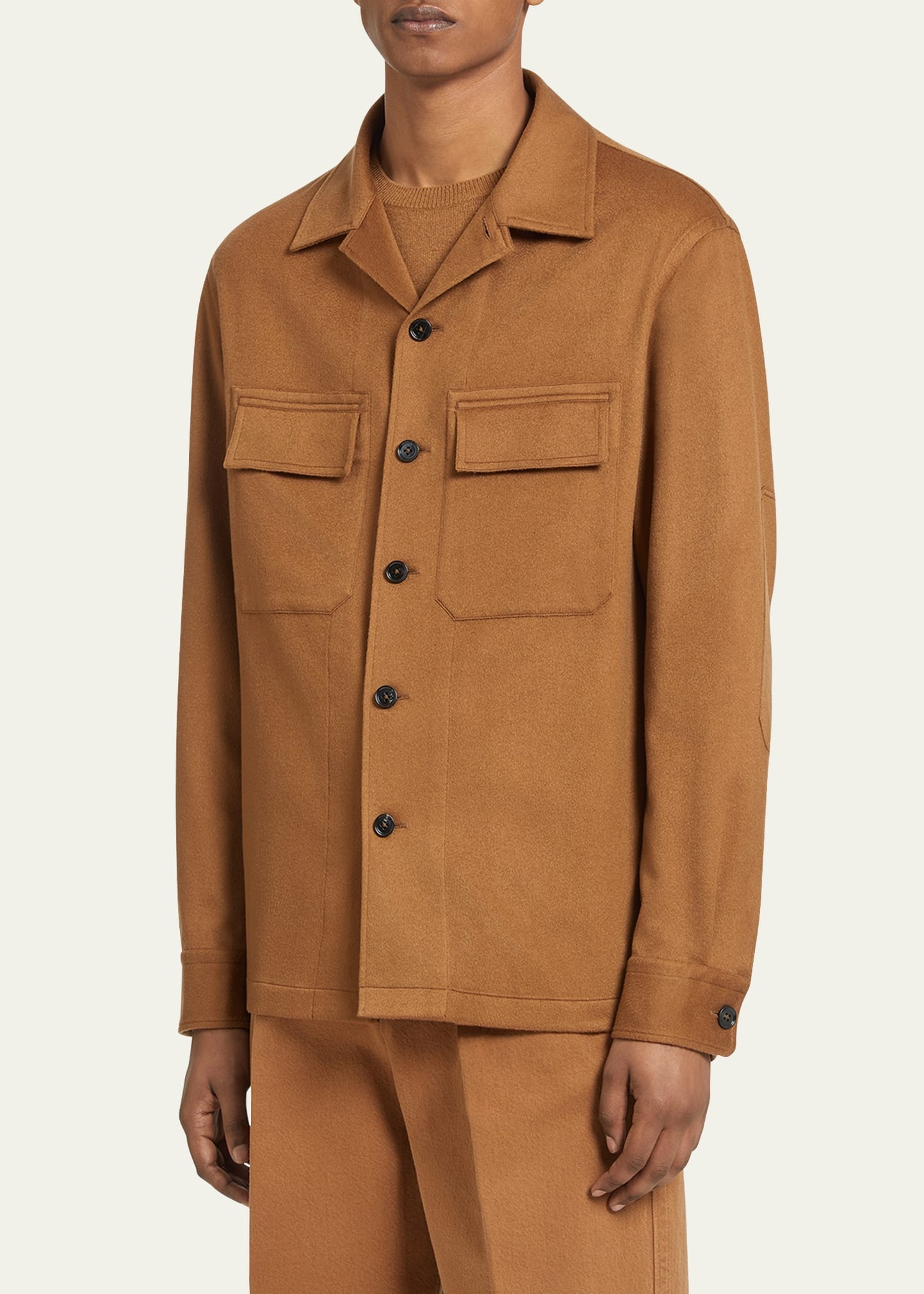 Men's Cashmere Overshirt - 3
