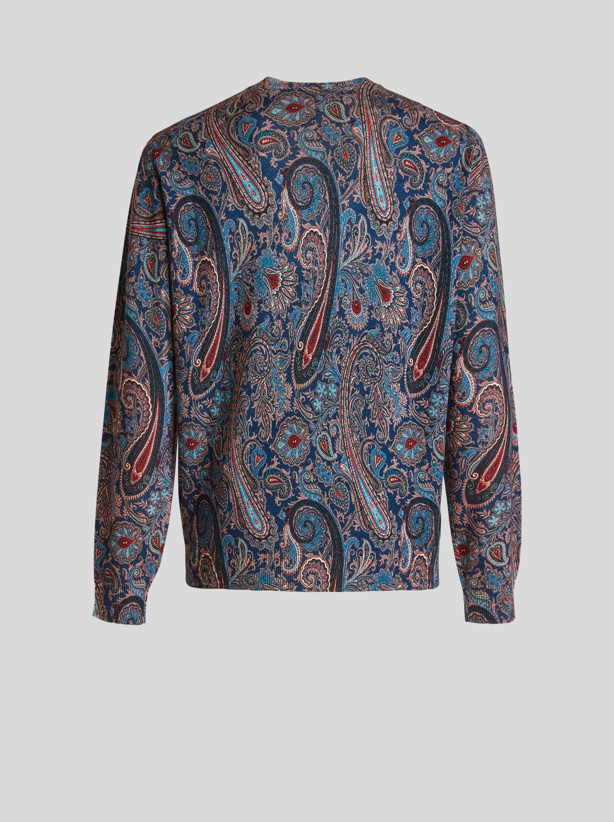 PAISLEY WOOL JUMPER - 5