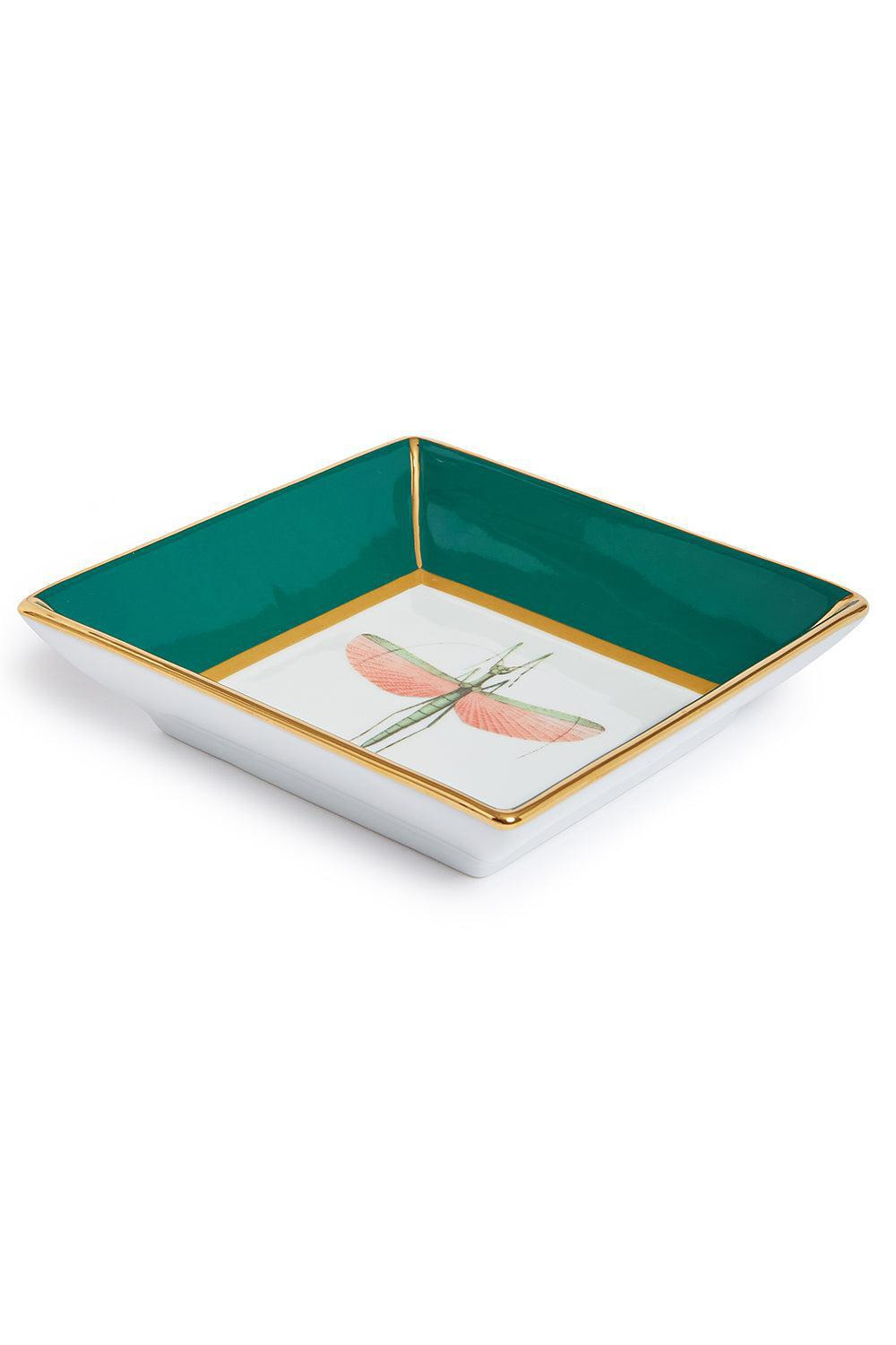 Trinket Tray - Libellula Green - 3