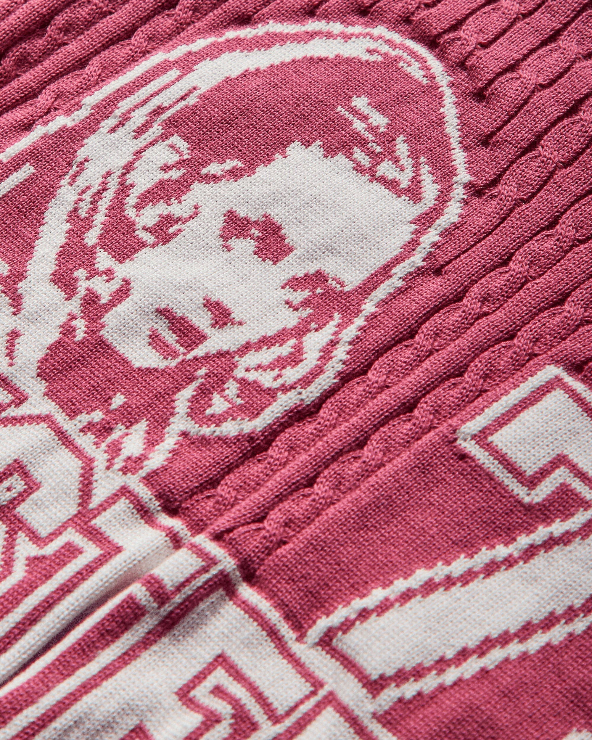 Women's Hysteric 75 Jacquard Tiny T-Shirt Pink - 3