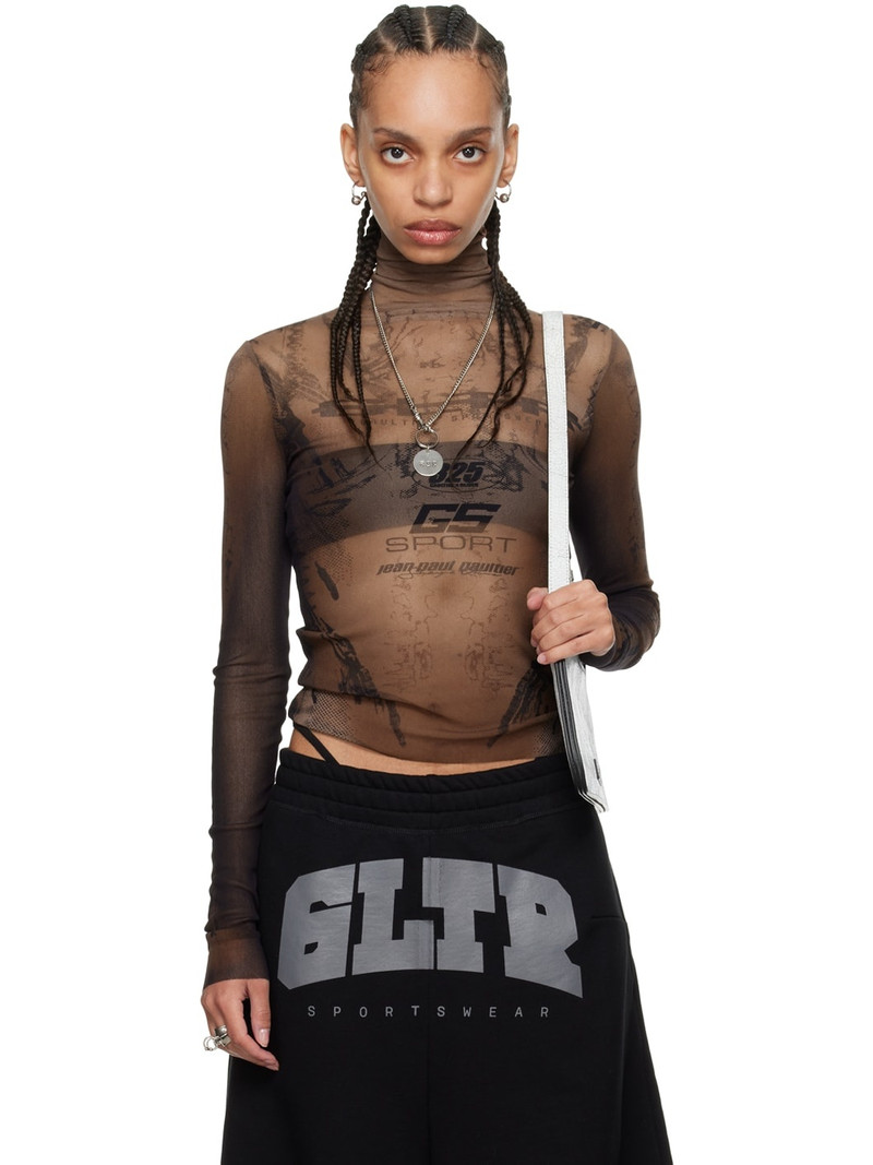 Brown Shayne Oliver Edition 'GS Sport' Turtleneck 1
