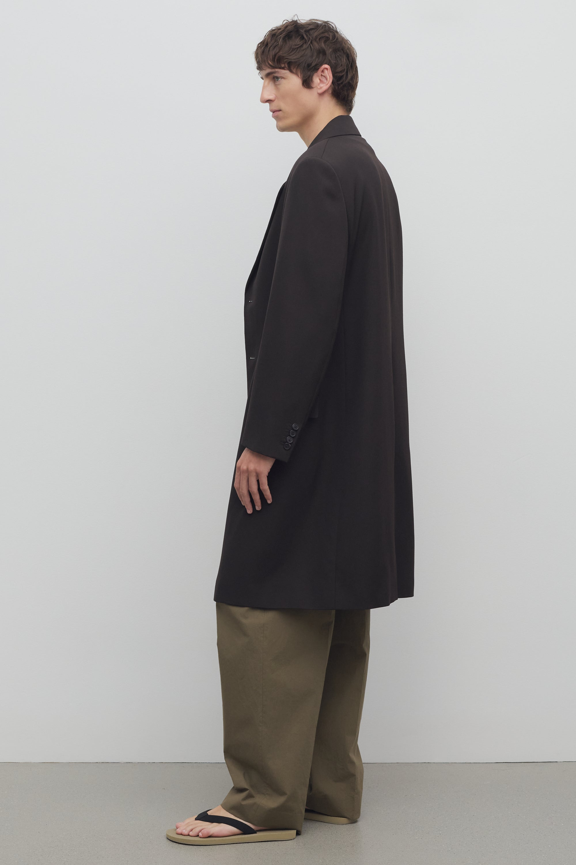 Cortlandt Coat in Virgin Wool - 4
