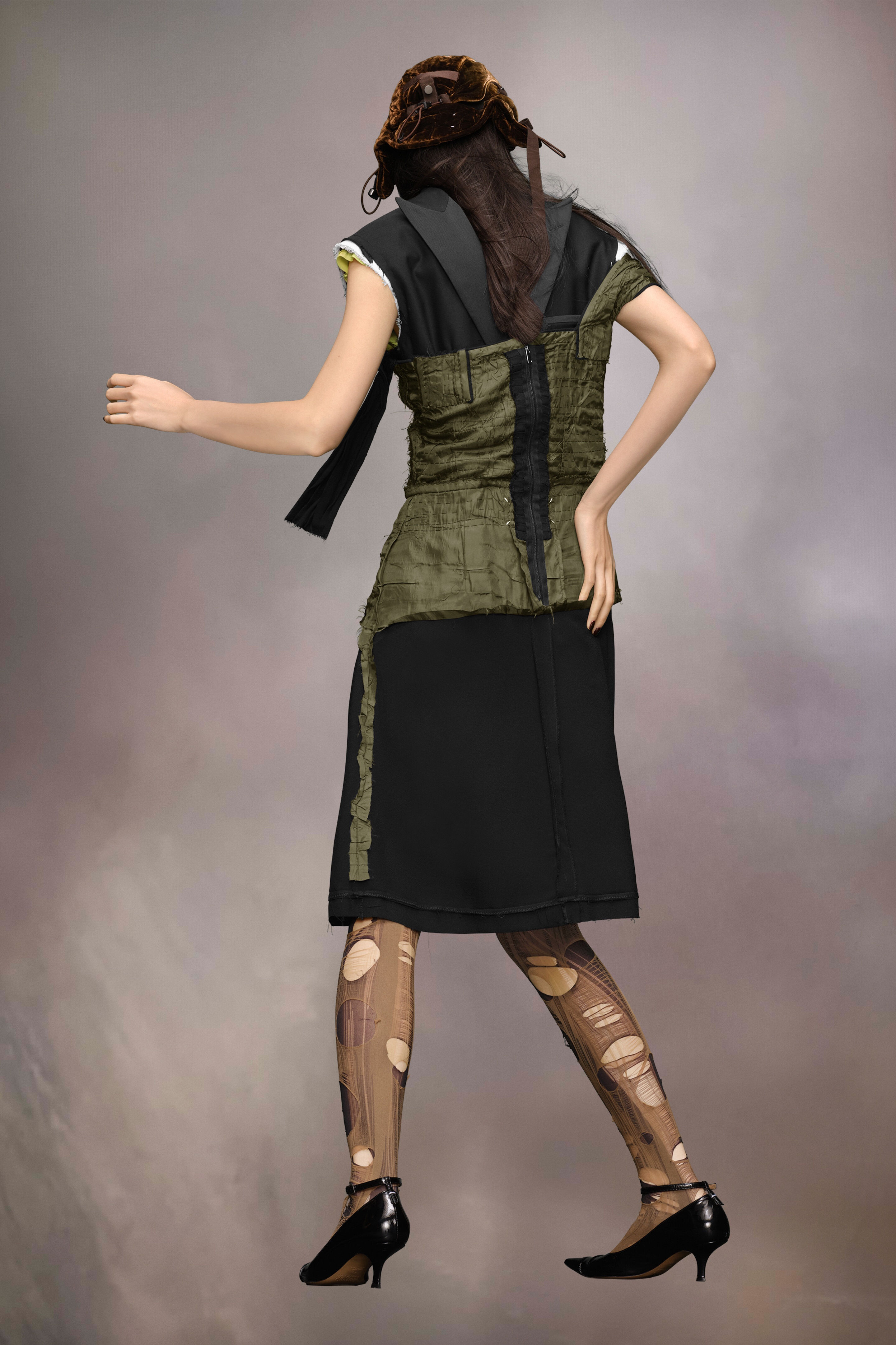 Décortiqué layer dress - 5