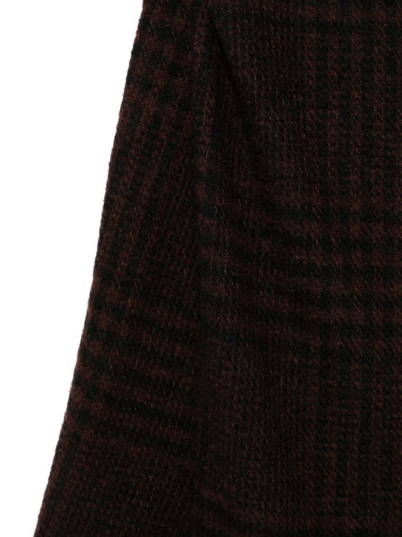 Principe check fringed scarf 3