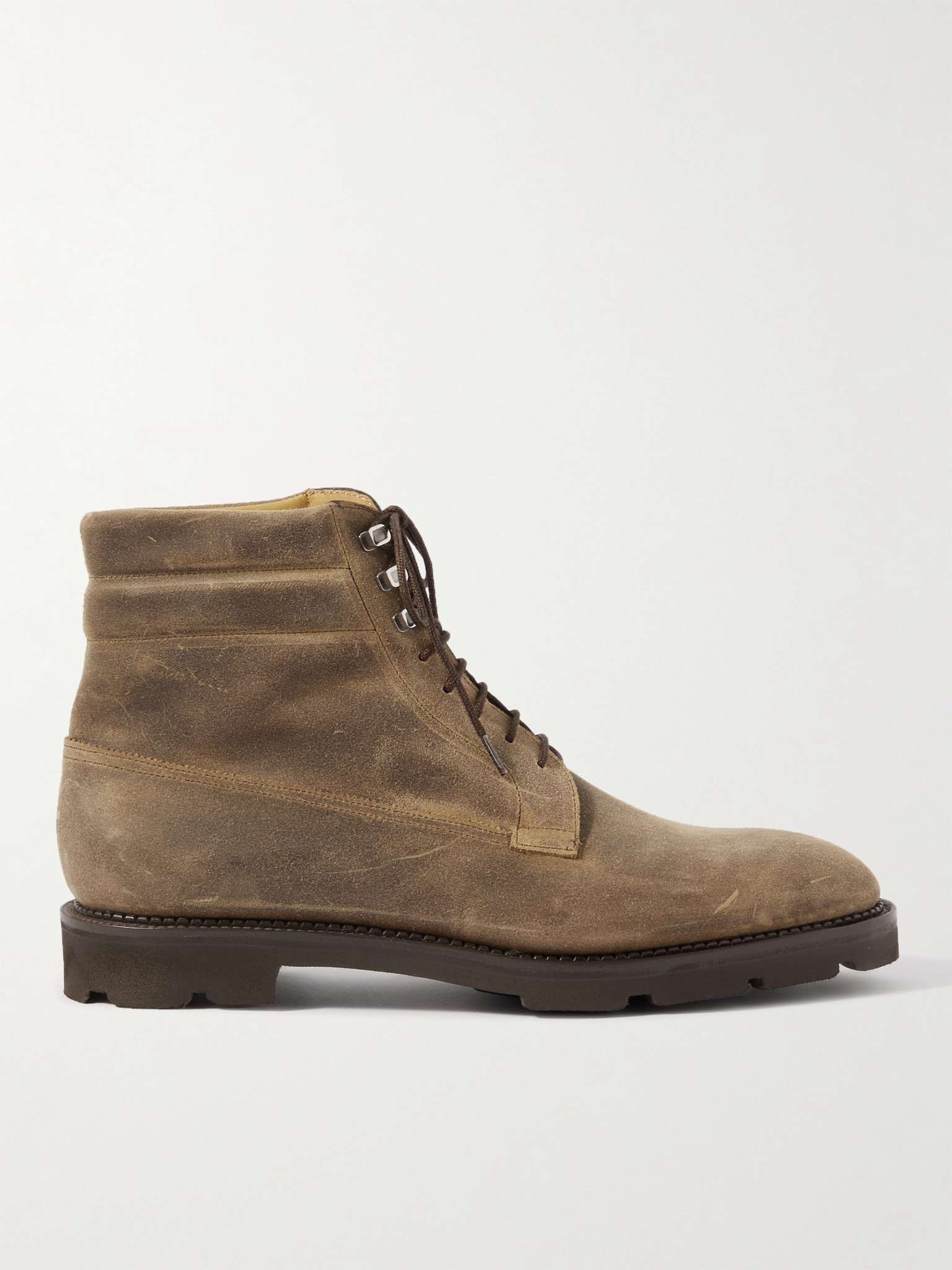 Alder Waxed-Suede Boots - 1