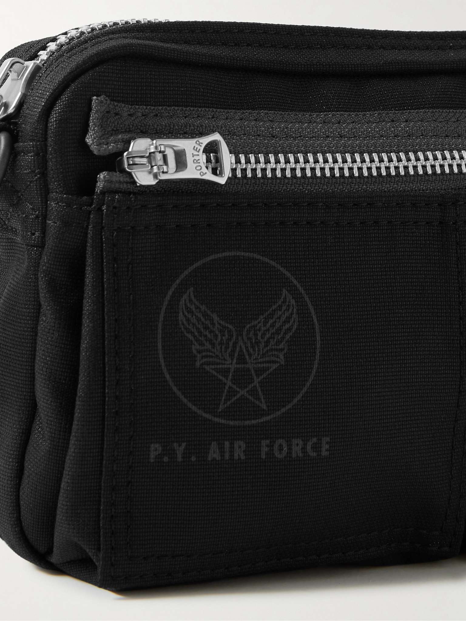 Flying Ace 2Way Webbing-Trimmed Nylon Messenger Bag - 5