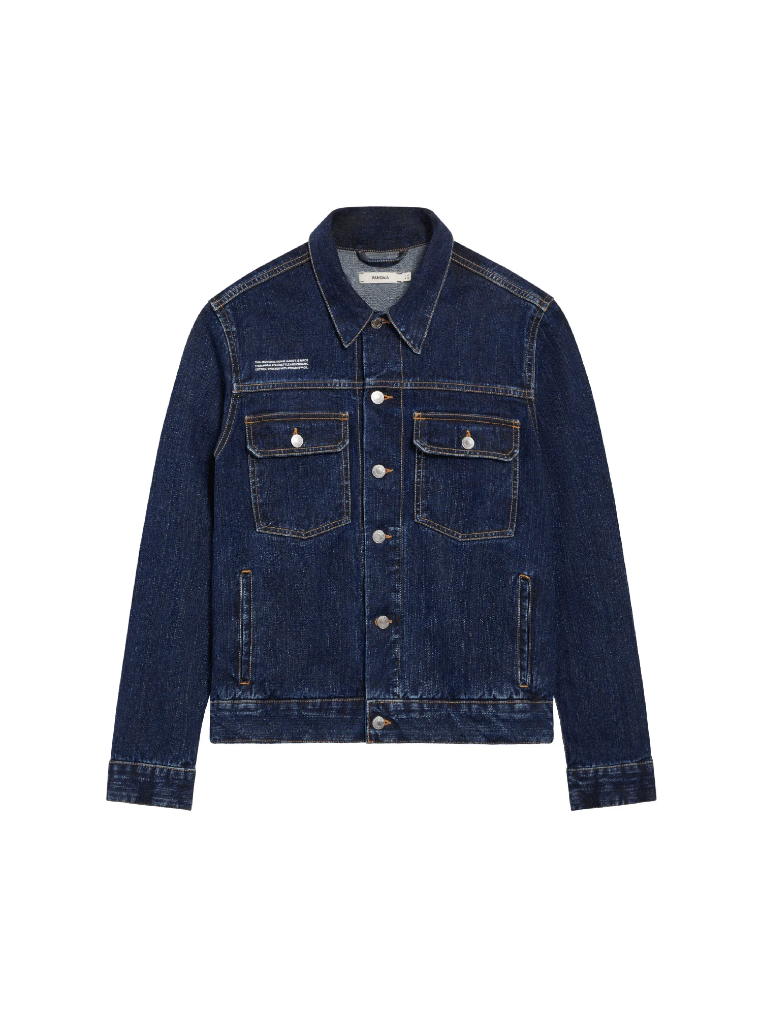 Mens Nettle Denim Jacket - Rinse Wash - 1